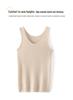 Damen 100% reines Kaschmir Strick-Camisole-Weste - Frühling/Sommer Schlanke Passform Rundhals Pullover