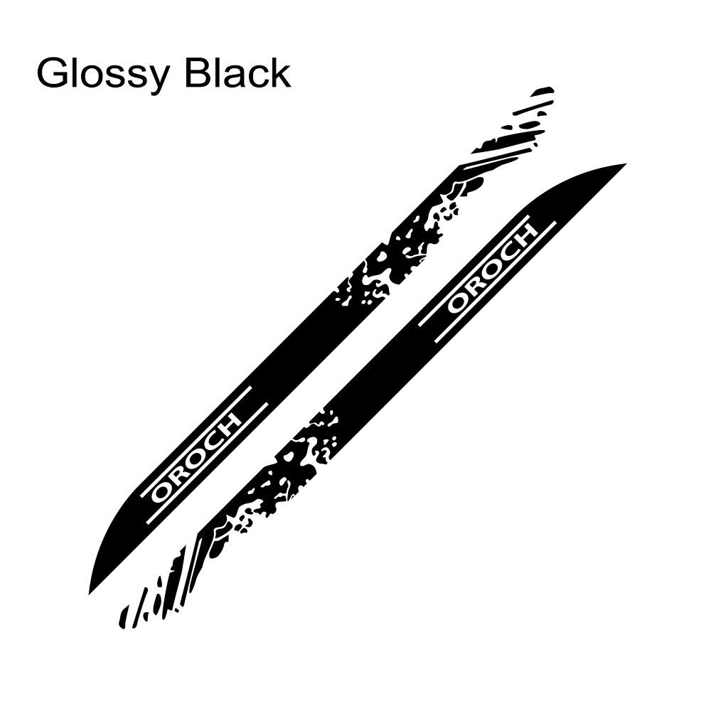 BGX1 Pickup Door Side Skirt Decals For Renault Duster Oroch Car Stickers Truck Graphics Vinyl Decor Sticker Cover Auto Accessories