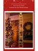 LED Santa Climbing Ladder Christmas Tree String Lights