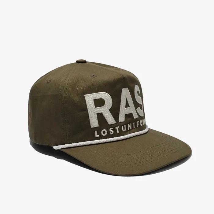 Ras String Ball Cap Dark Khaki