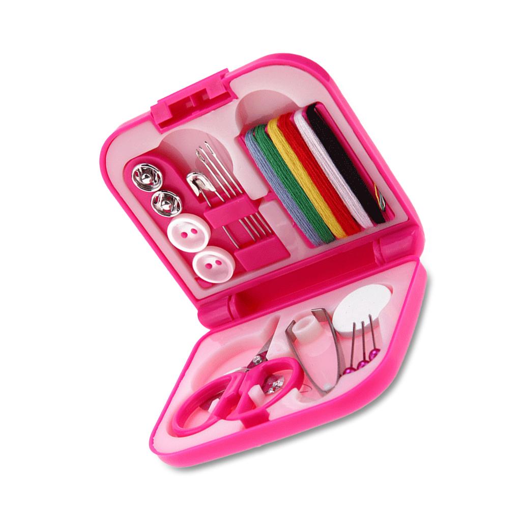 

Ящик для хранения швейных принадлежностей с пряжкой, пылезащитный чехол для переноски игл для вышивания, органайзер для ниток и ножниц, вязание для дома розы красного