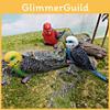 Wildtier Vogel Simulation Pvc Modell Papagei Spielzeug Für Kinder Lernspiel