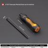 2 In 1 Household Screwdriver Home Repair Tool , Disassemble Magnetic Rotating Ratchet Screwdriver Kit For Furniture/Car/Computer
