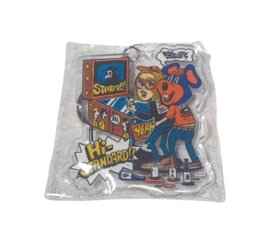 [PIZZA OF DEATH RECORDS] Hi-STANDARD TM paint acrylic keychain