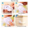 10/20Pcs Baby Safety Latch Drawer Webbing Safety Lock Multifunctional Protection Cloth Belt Lock Drawer Lock Cabinet Door Locks