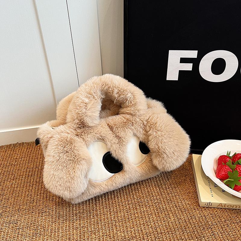 

2024 new cute cartoon beautiful foreign style handbag autumn personality fashion niche design messenger bag female хакі