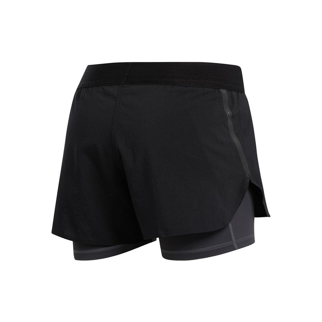 Adidas Ask 2 In 1 Training Running Shorts Women Shorts Black FJ7130