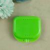 Portable Plastic Cases Denture Box Oral Cavity Cleaning Denture Storage Case Mini Tooth Clean Sanitary Drainable Storage Box