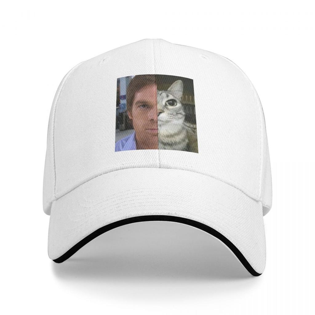 Baseball Caps Dexter Morgan Funny Cat Meme Customized Casual Unisex Spring Caps
