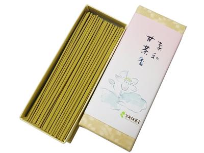 Awaji Baikundou Incense Sticks, Natural Sandalwood and Frankincense, Natural Fragrance, Purifying Incense, Gentle Sweet Tea Fragrance, 50g #29