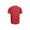 Under Armour Solid Color Crew Neck Sports Tee Men Tops Red 1378988-638