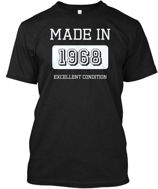 Made In 1968 B Day Celebration T-Shirt Made in the USA Size S to 5XL Unisex T-Shirt L