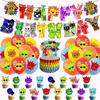 Rhythm Box-themed Birthday Balloons for Children's Party Decorations