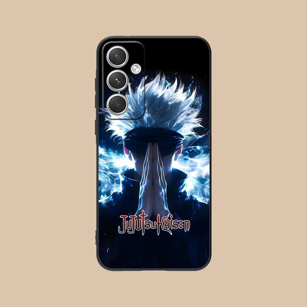 

Jujutsu Kaisen Satoru Gojo Phone Case for Samsung Galaxy S26 S25 S24 S23 S22 S21 S20 Note20 Plus FE Ultra Colorful Cover Luxury Galaxy Note20
