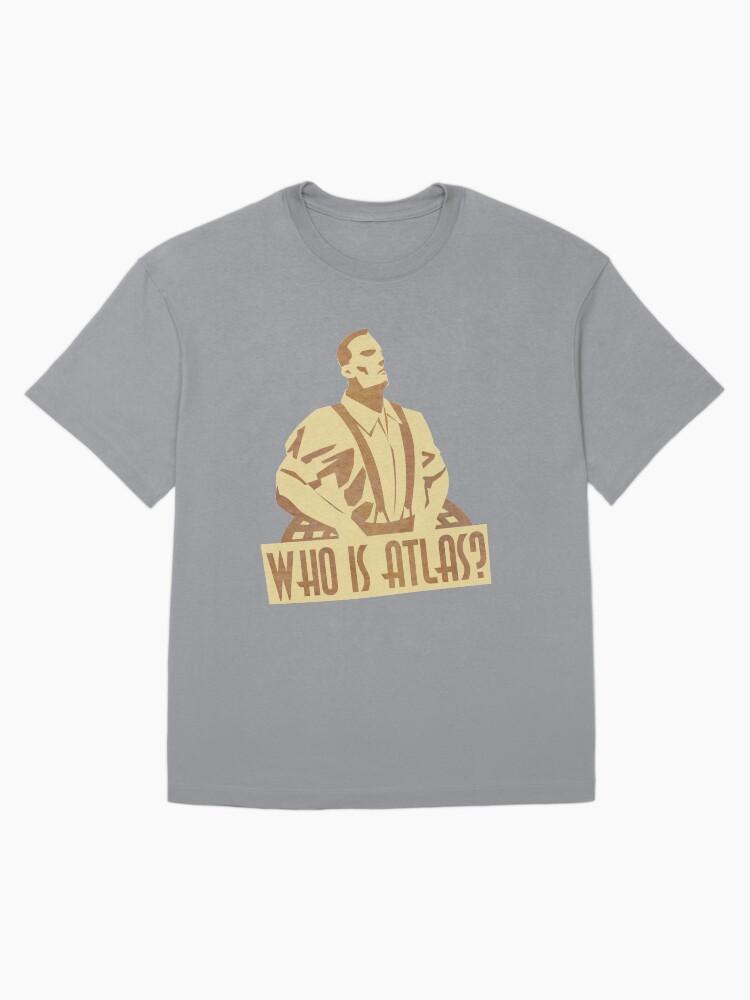 BioShock Who is Atlas? Oversized T-Shirt