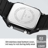 SANDA Electronic Watch Multifunctional Waterproof Sports Electronic Watch Fashion Trend Silicone Band Electronic Watch