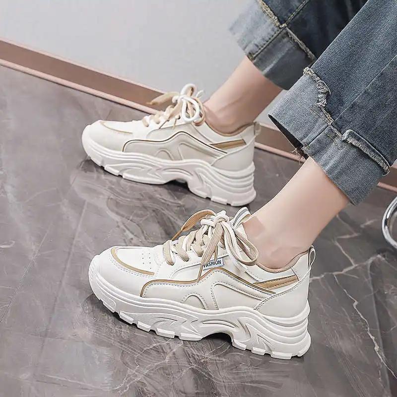 Mode Dicke Sohle Zimni Damen Spezielle Gewebte Hochwertige Sneaker High Brand Schuhe Sport Bestellung Chassure Sepatu Basquet Shoose