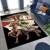 Templar Blood Knight Honor Holy Crusader Cartoon Rug for Bedroom Living Room Sofa Home Doormat Decor,Kid Play Non-slip Floor Mat
