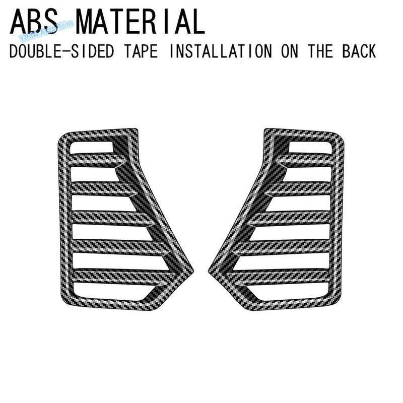 For Toyota Tacoma 2024 2025 Car Exterior Accessories Front Head Light Lamp Air Vent Grille Frame Cover Trim Black Style Exterior