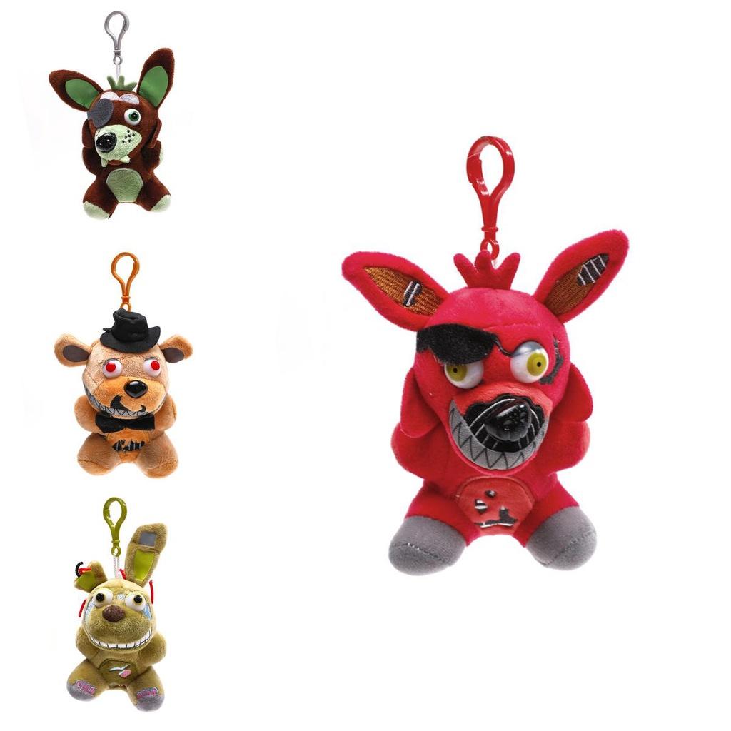 Neuer Five Nights At Freddy's Weicher Plüsch Schlüsselanhänger Puppe Perfekt für Kinder und Sammler