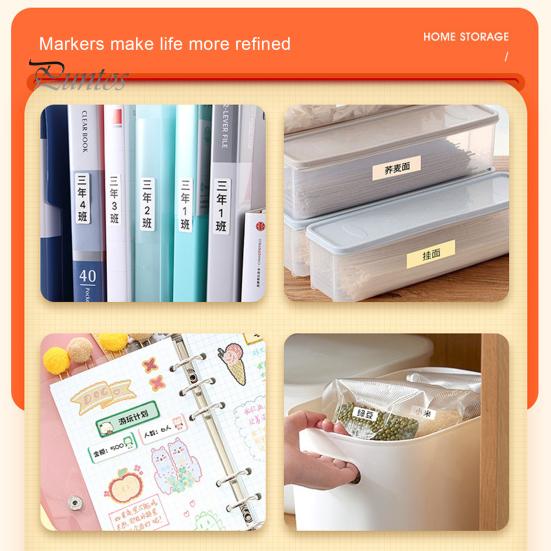 Mini Label Printer Portable Bluetooth-compatible Free Editing Picture Inserted No Ink Needed Rechargeable Compatible with for iOS for Android