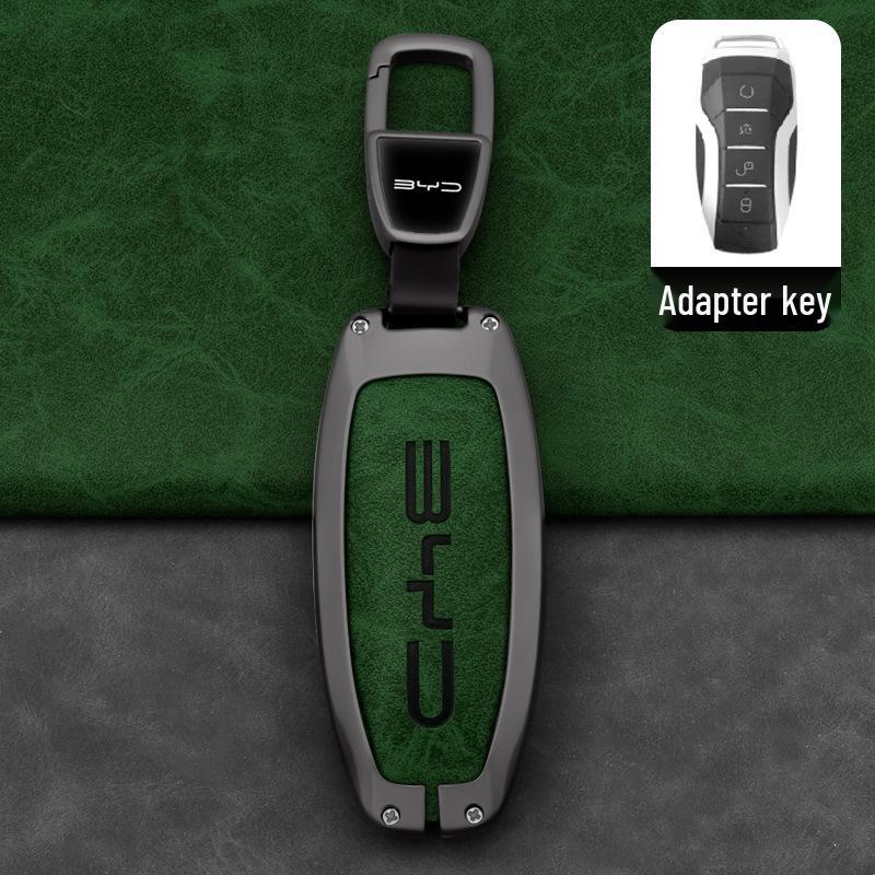 BYD Car Key Case: Compatible with Qin PLUS, Tang, Seagull, Seal, Dolphin, Song Plus, Han EV, Yuan, and Frigate Models.