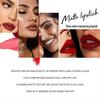 Matte Velvet Lipstick Waterproof Velvet Lip Gloss with Long Lasting Non-Stick Cup Moisturizing Lip Balm