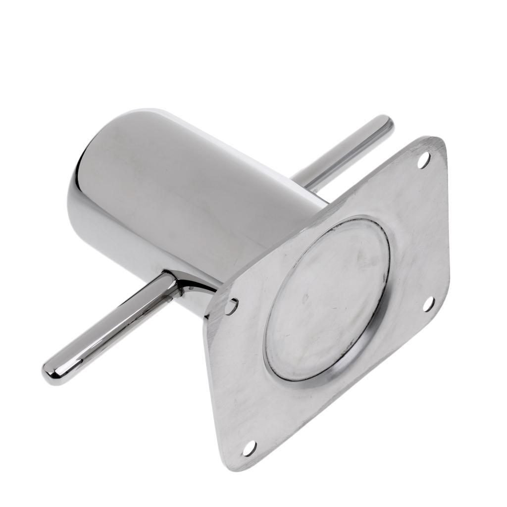 Marine 316 Stainless Steel Single Cross Bollard Boat Yacht Mooring Cleat