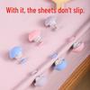 Mushroom Non-Slip Duvet & Pillowcase Buckle - Safe, Mark-Free, Plush Surface