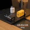 PD40W Dual-Port Fast Charger for Mobile Phones - Universal US/EU Plug