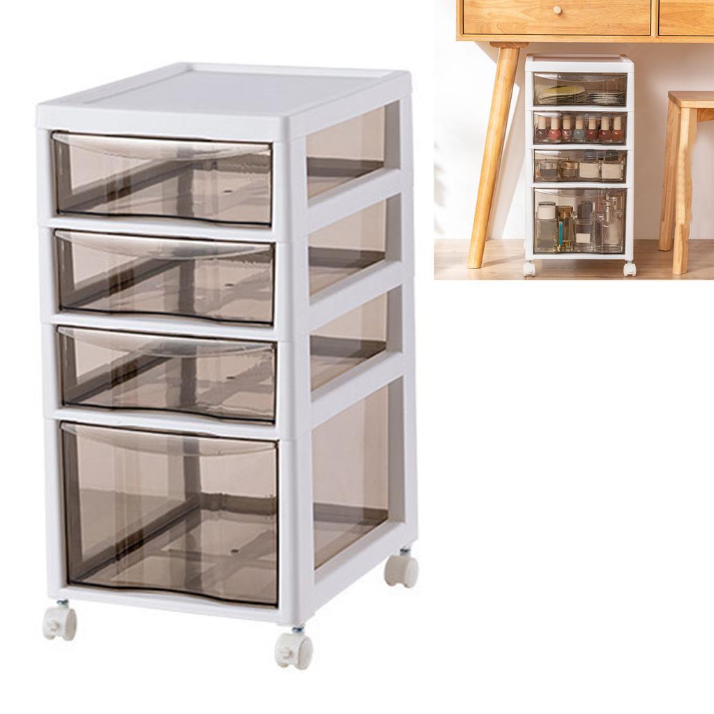 Dulap de Depozitare Machiaj Tip Combinat Elegant Multi Straturi Capacitate Mare Dulap de Depozitare cu Sertare