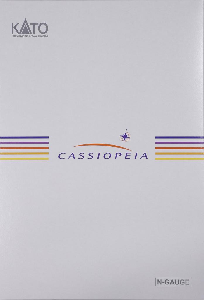KATO N gauge E26 series basic model railway passenger car "Cassiopeia Cruise" 6-car set, 10-2112