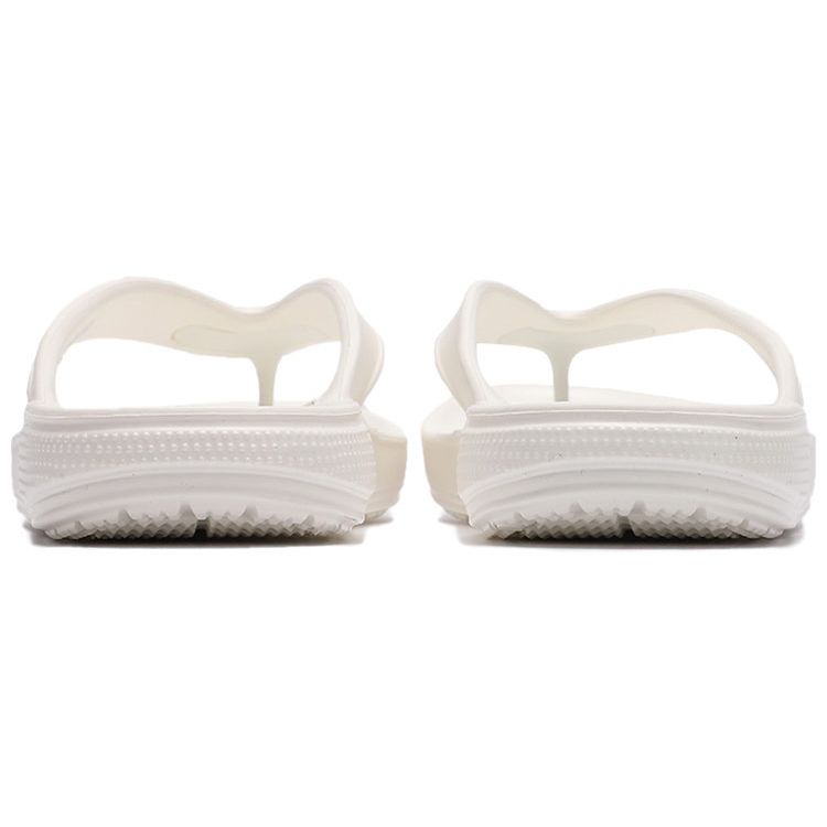 Crocs Kadee Summer Flip Flops Unisex Footwear White 206119-100