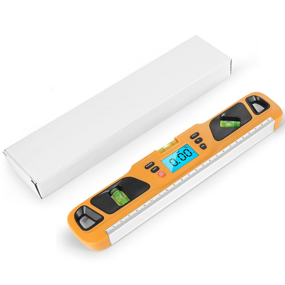 Inclinometer with Magnetic Base Electronic Level and Angle Gauge Digital Angle Gauge for Carpentry Building Masonry Bevel
