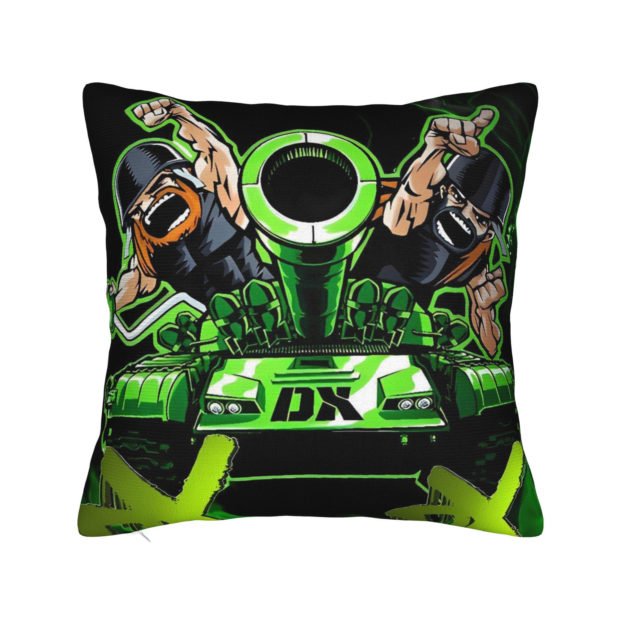 

D-Generation X Wrestling Pillow Cover Soft Cushion Cover Novelty Pillow Case For Sofa Home Decor 12x12Inch