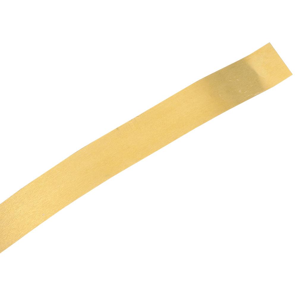 Yellow Metal Foil Plate 1000mm x10mm Gold Film Wire Thin Brass Strip  Handicraft Metalworking