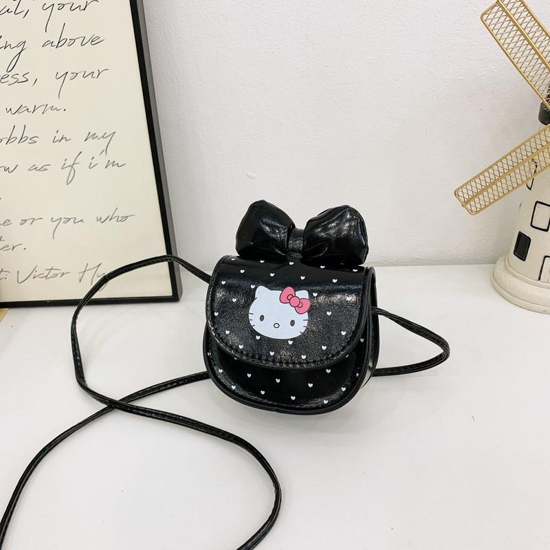 

Кошка Детский Милый Мини-Кошелек Шовная Строчка Универсальные Повседневные Наряды чёрный