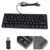 V700 Keyboard USB RGB Backlight Gaming Keyboard with 61 Keys for Laptop Desktop