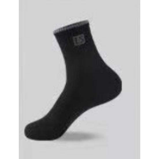 Herren Mid-Tube Socken - 10 Paar, Bequemes Material mit Buchstabenlogo für Sport und Freizeit, Erhältlich in mehreren Farben