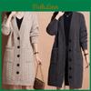 Autumn Knitwear Winter Jacket And Loose Large Size Womens Midlength Sweater Cardigan Outer Wear Women