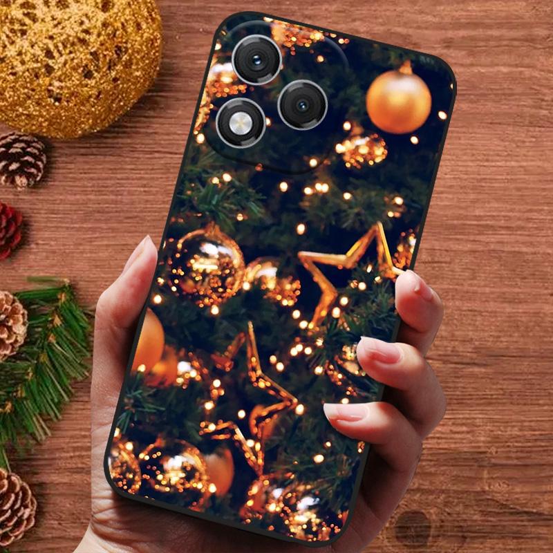 Christmas Painted Cover For Honor 400 Lite Honor400 200 90 Pro Magic 7 Lite Case Silicone Soft Fundas Phone Cover Magic7 Lite
