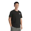 Puma Solid Color Round Neck Pullover Casual Breathable Short Sleeve T-Shirt Unisex Tops Black 845677-01
