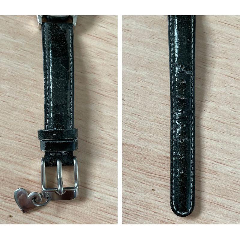 Used Free Shipping Disney Mickey Minnie Ladies Watch Silver TIMEX Analog Quartz Mickey Mouse Minnie Mouse Watch Rare Rare