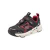 Skechers Kids Mesh Comfortable Lightweight Non-Slip Durable Low-Top Training Shoes Kids sneakers Black Red 407117L-BKRD