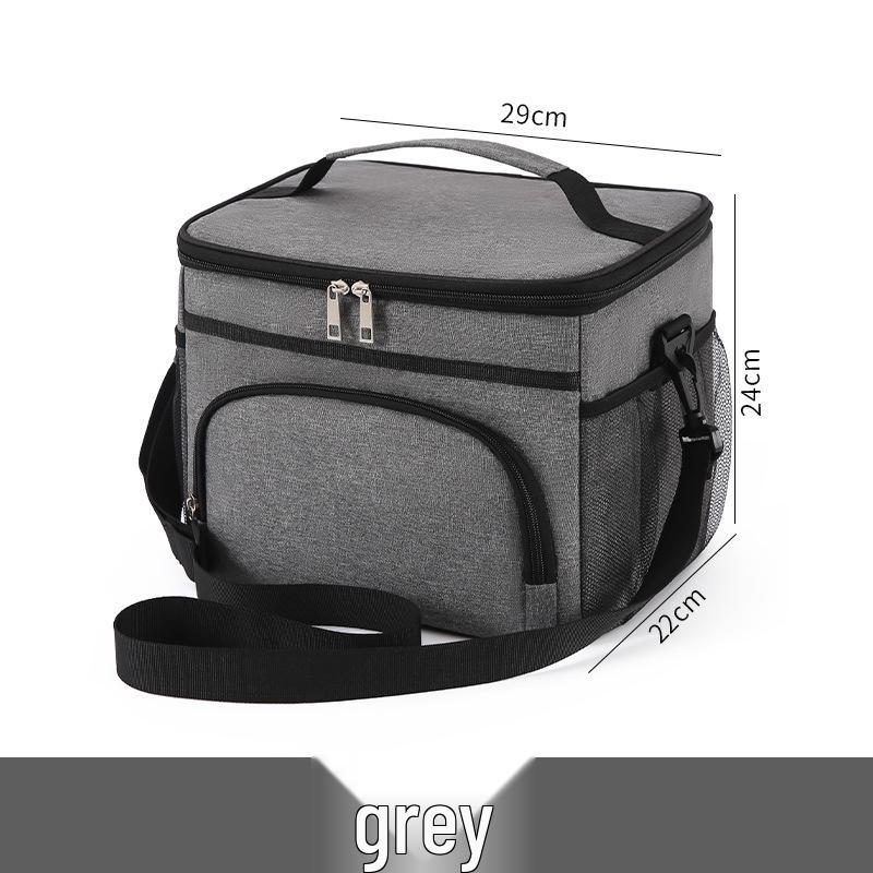 Waterproof Leak-Proof Insulated Picnic Lunch Bag: Portable & Durable for Hot and Cold Meals