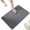 Diatomite Bath Mat Toilet Door Non-slip Mat Water Absorption Quick Drying Diatomite Stone Shower Mat Entryway Rugs Indoor
