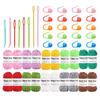 20Pieces Crochet Yarns for Beginner Hobbyist Crafting Carpet Rug Hanging Decoration