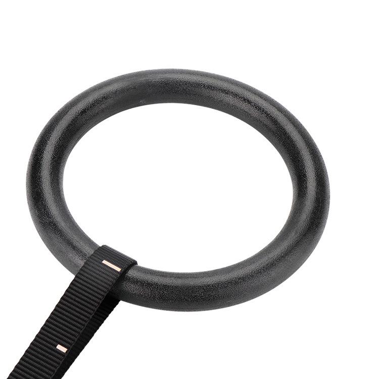 Oem Fitness Adjustable Strap Core Strength Exercise Indoor Gymnastics Birch Wood Pulling Fitness Circle