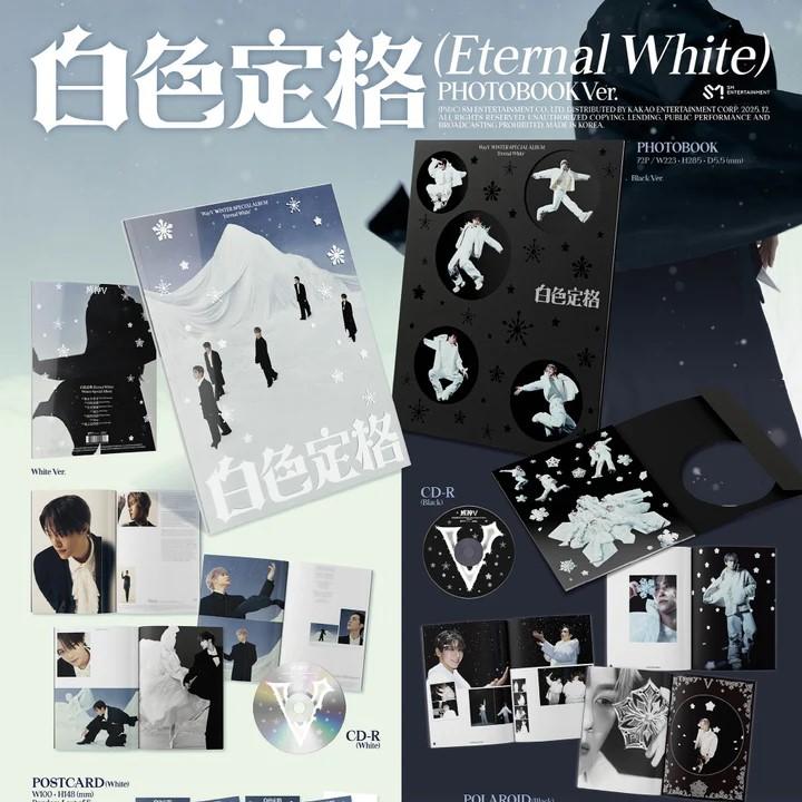 WayV - [ETERNAL WHITE ] Album Speciale Invernale PHOTOBOOK