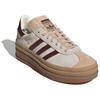 Adidas Originals Gazelle Bold Cream White Maroon Women's